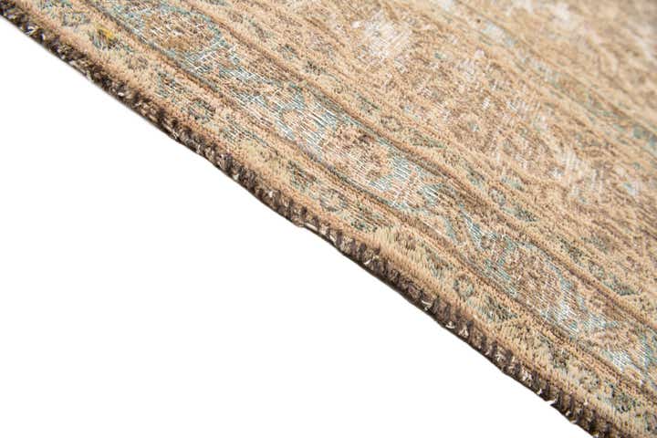 8' x 10' 7 Hand Knotted Ultra Vintage Persian Wool Rug