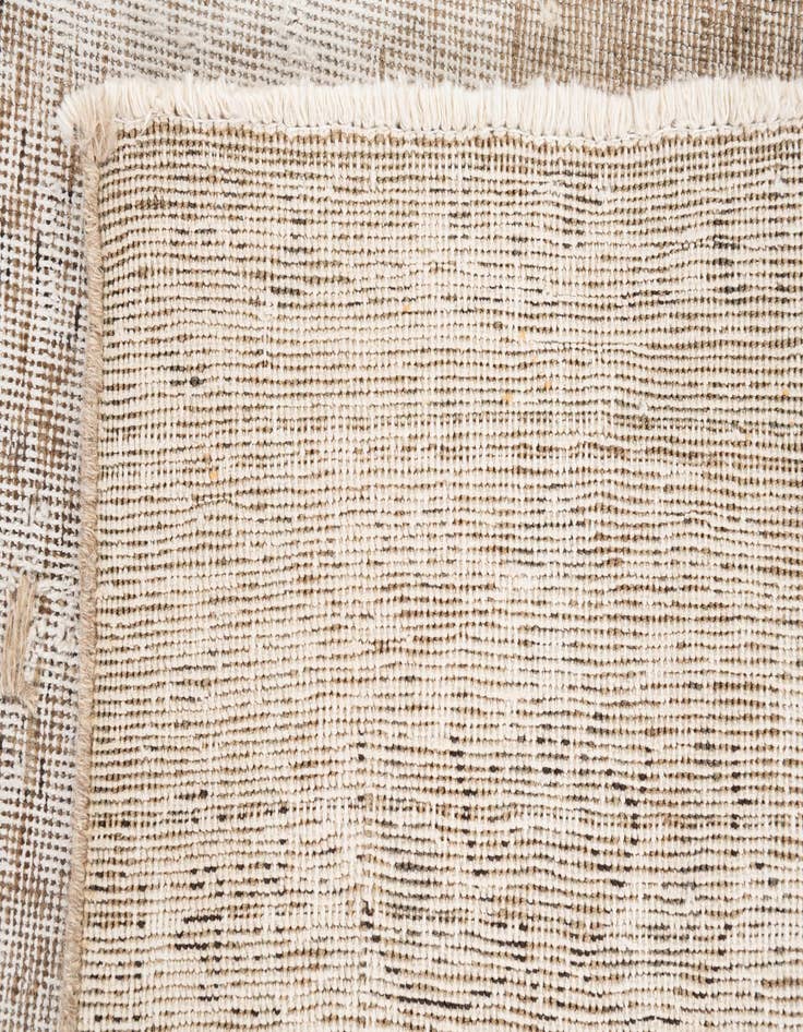 Detail image of 6' 5 x 9' 8  Hand Knotted Ultra Vintage Persian Wool Rug