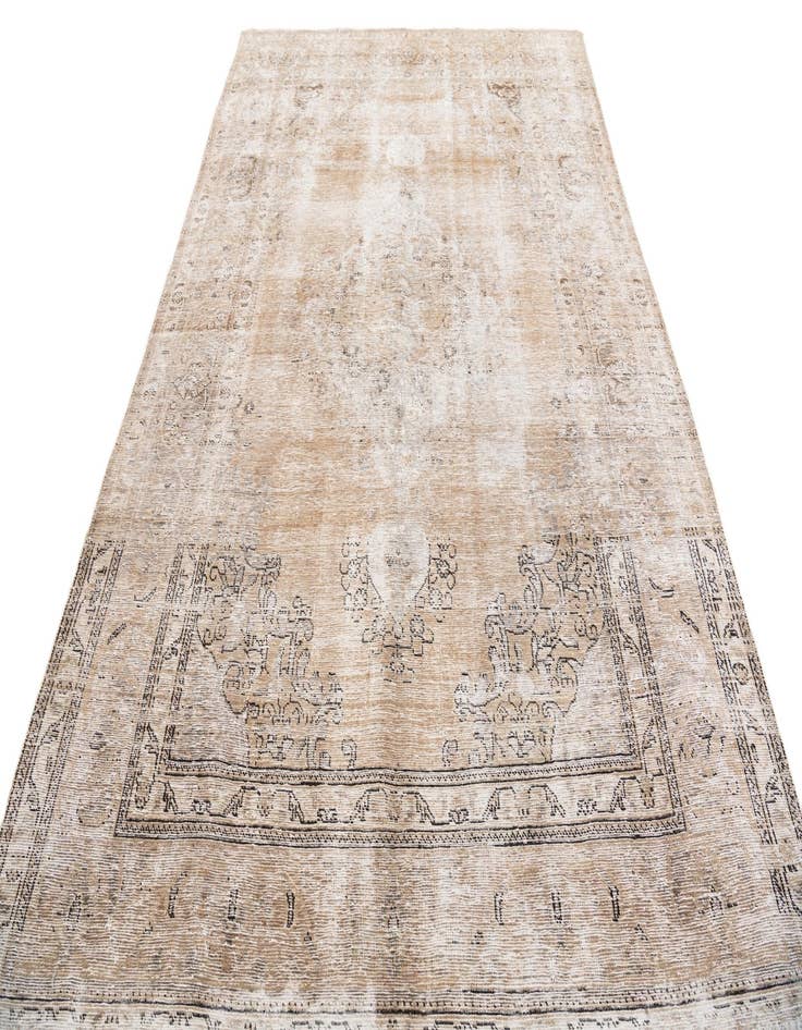 Detail image of 6' 5 x 9' 8  Hand Knotted Ultra Vintage Persian Wool Rug