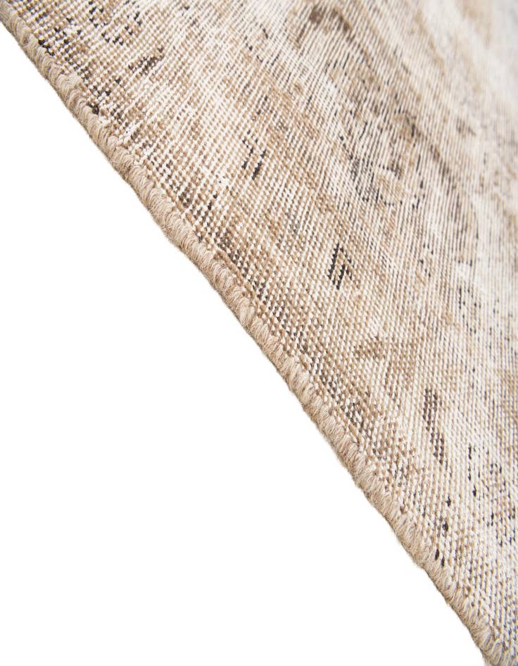 Detail image of 6' 5 x 9' 8  Hand Knotted Ultra Vintage Persian Wool Rug