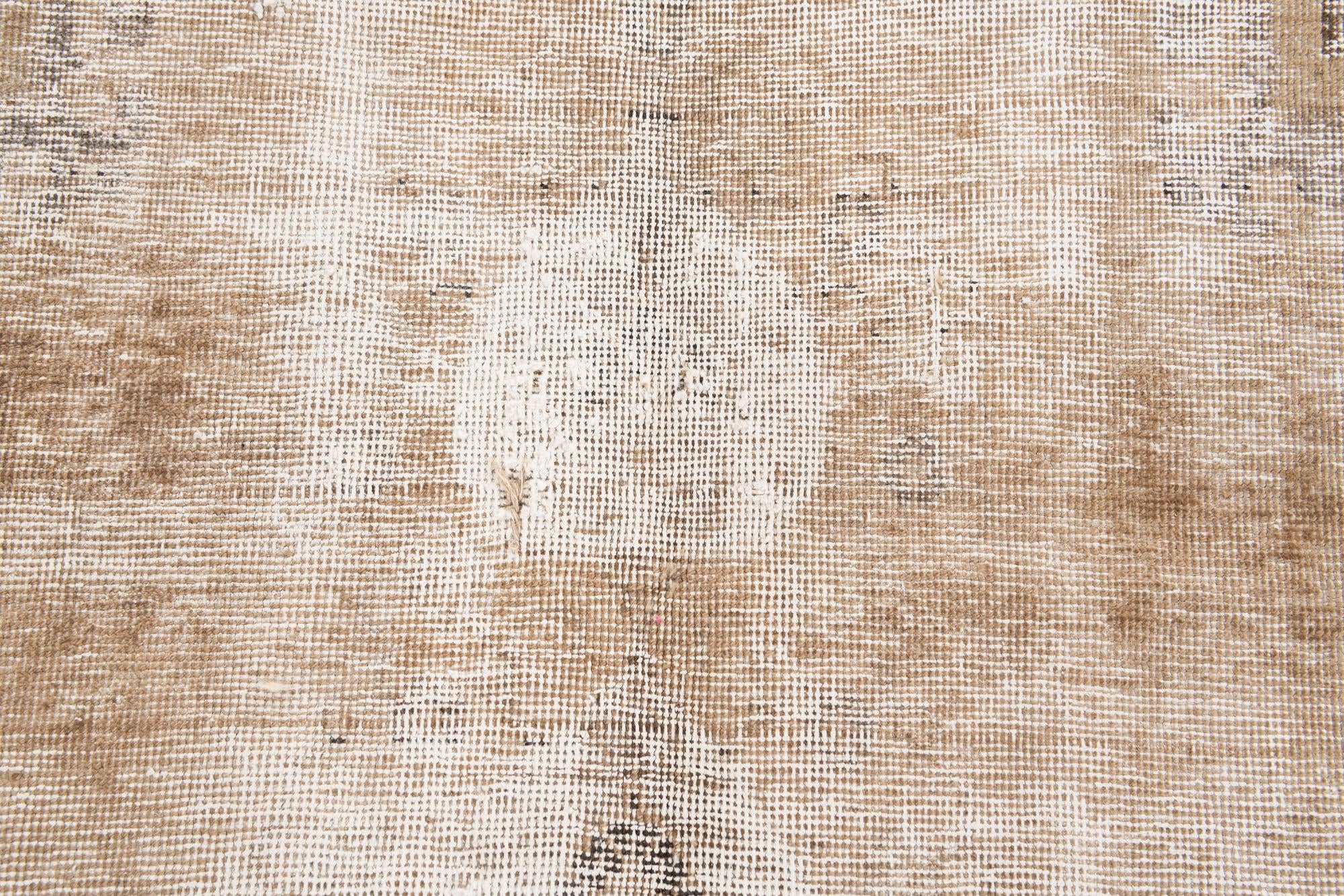 6' 5 x 9' 8 Hand Knotted Ultra Vintage Persian Wool Rug