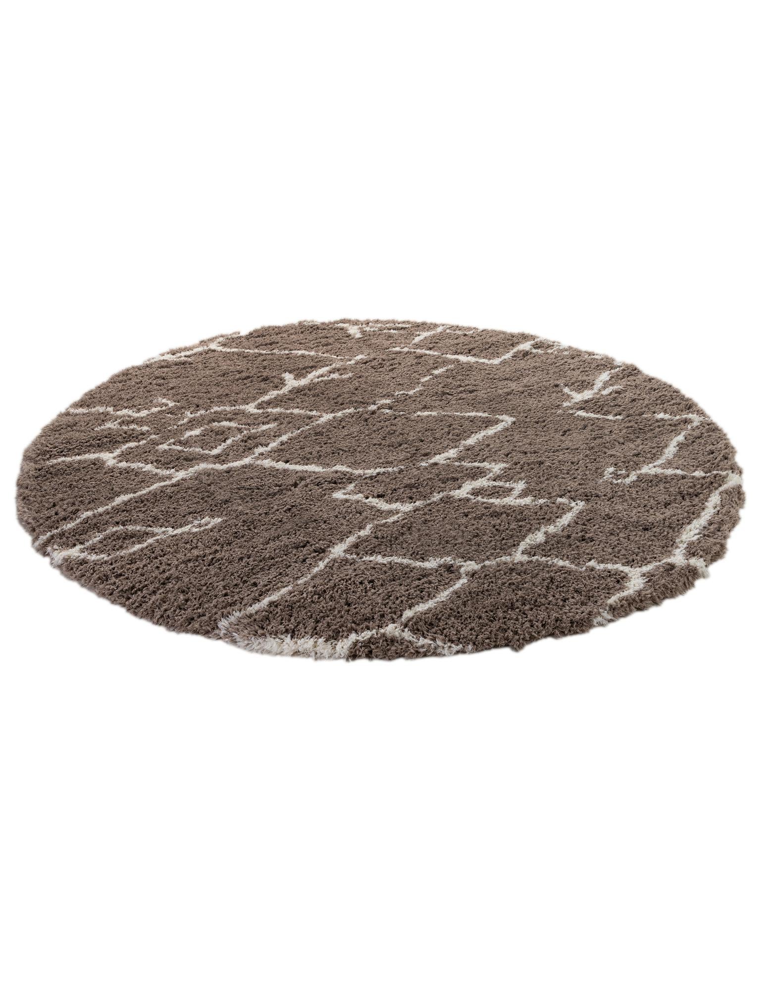 10' x 10' Infinity Shag Round Rug
