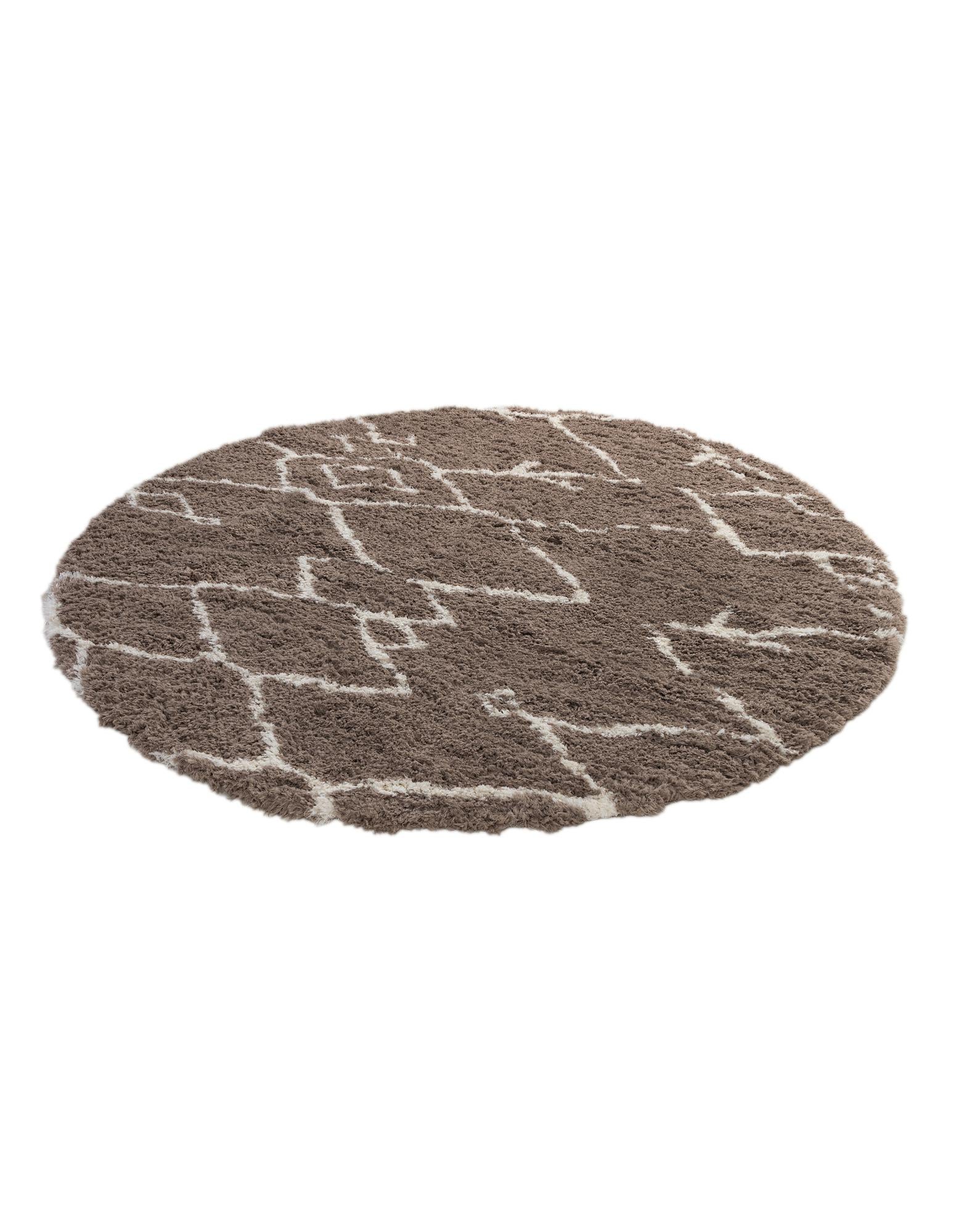 10' x 10' Infinity Shag Round Rug