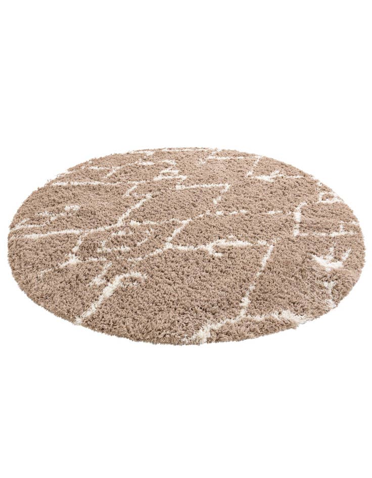 Detail image of 8' x 8' Infinity Shag Round Rug