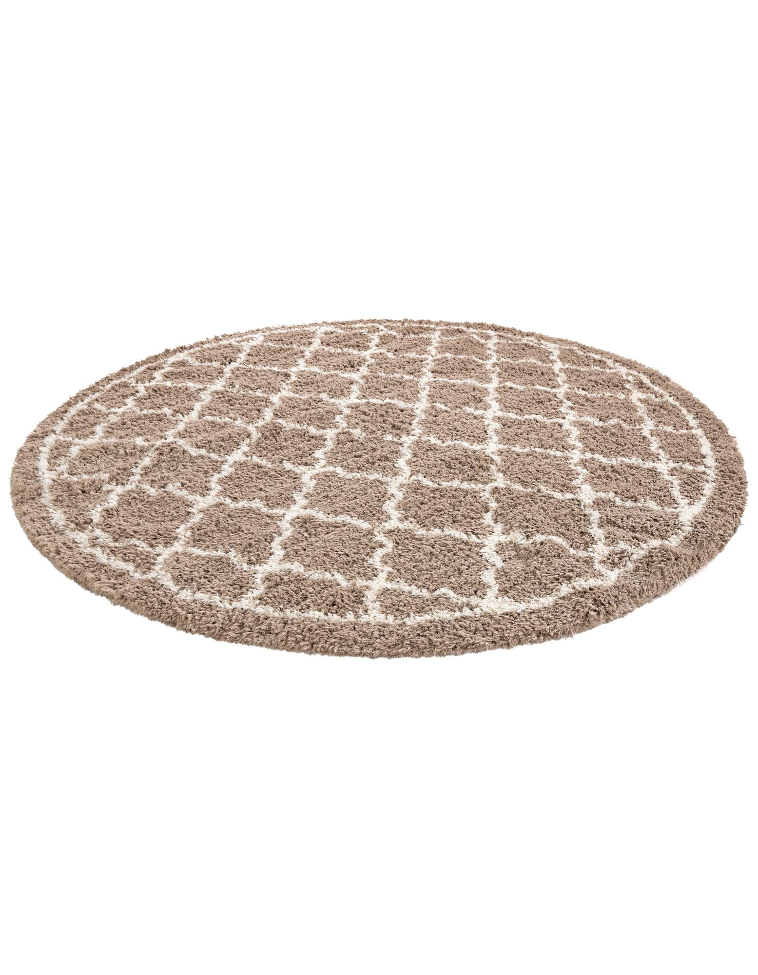 10' x 10' Infinity Shag Round Rug