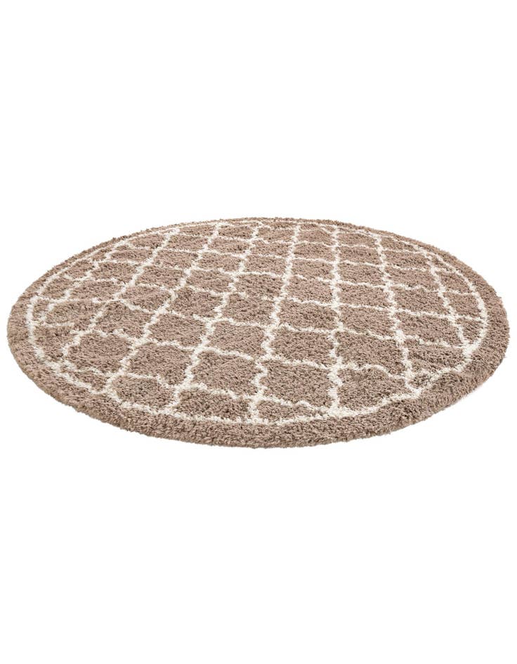Detail image of 10' x 10' Infinity Shag Round Rug