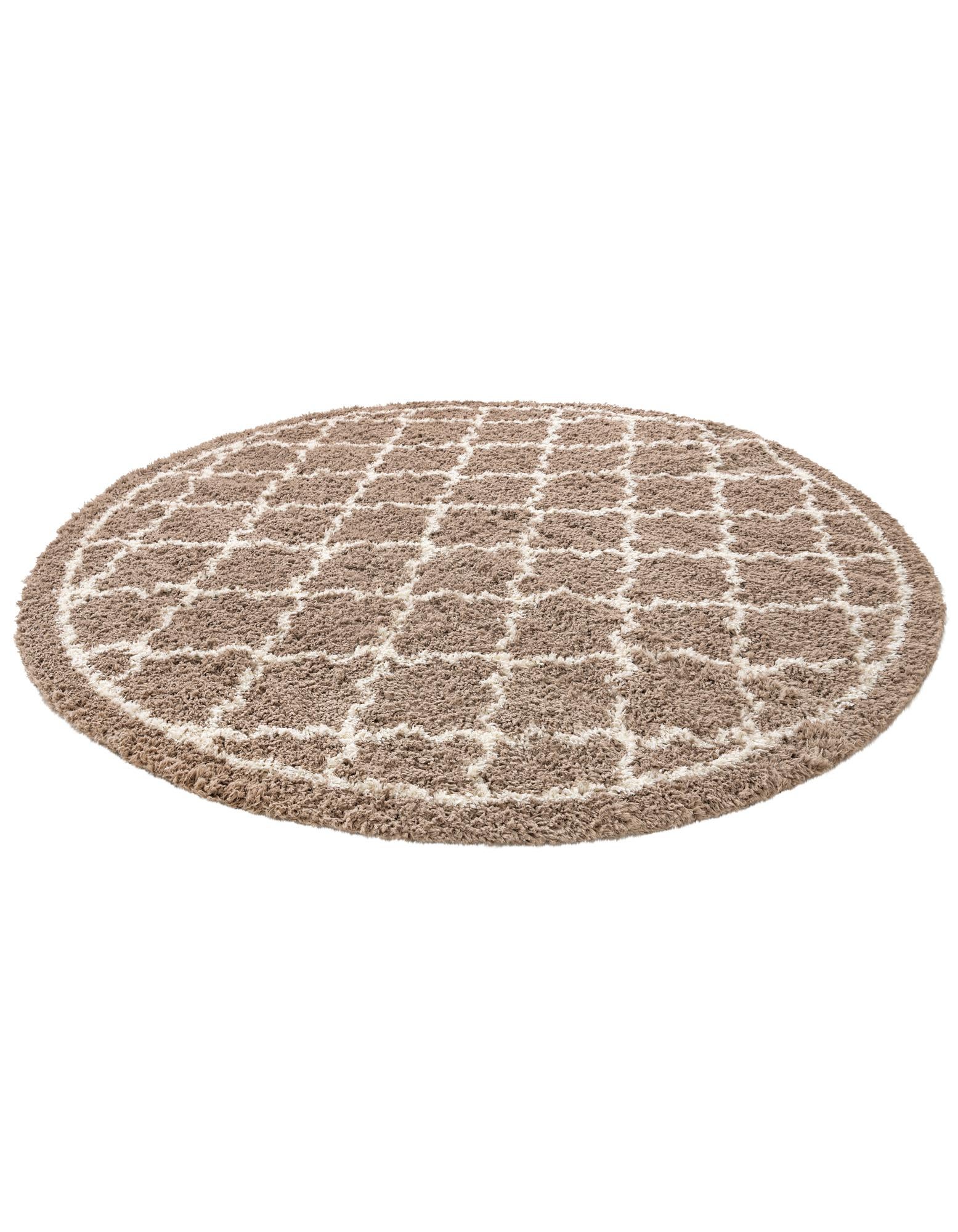 10' x 10' Infinity Shag Round Rug