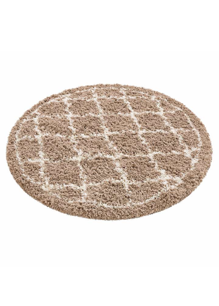 5' x 5' Infinity Shag Round Rug