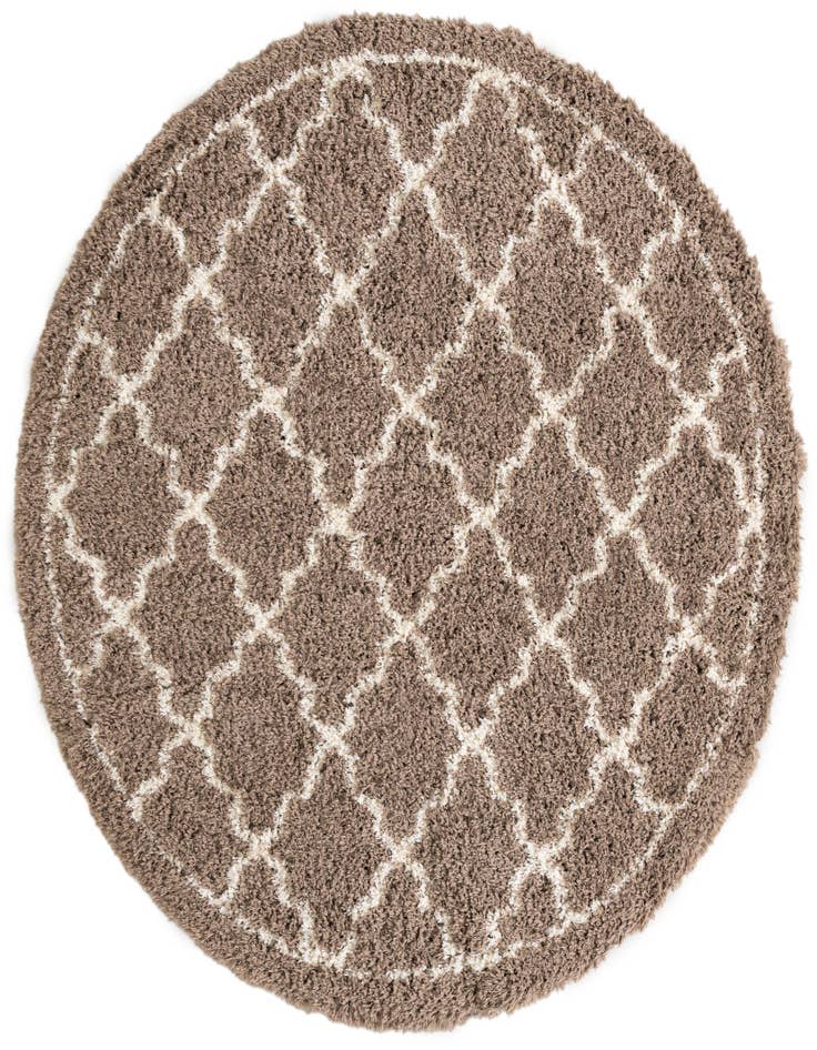 Detail image of 8' x 8' Infinity Shag Round Rug