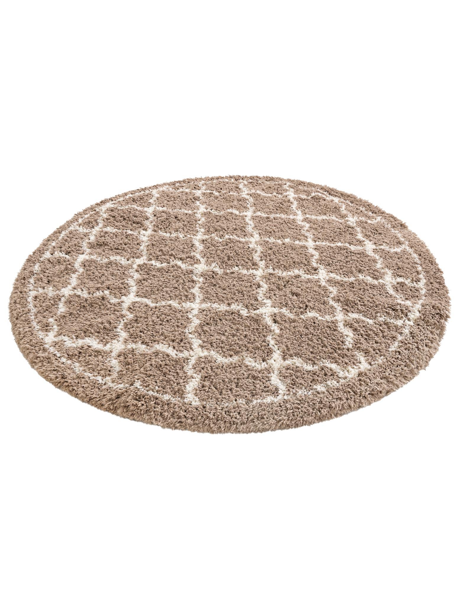 8' x 8' Infinity Shag Round Rug