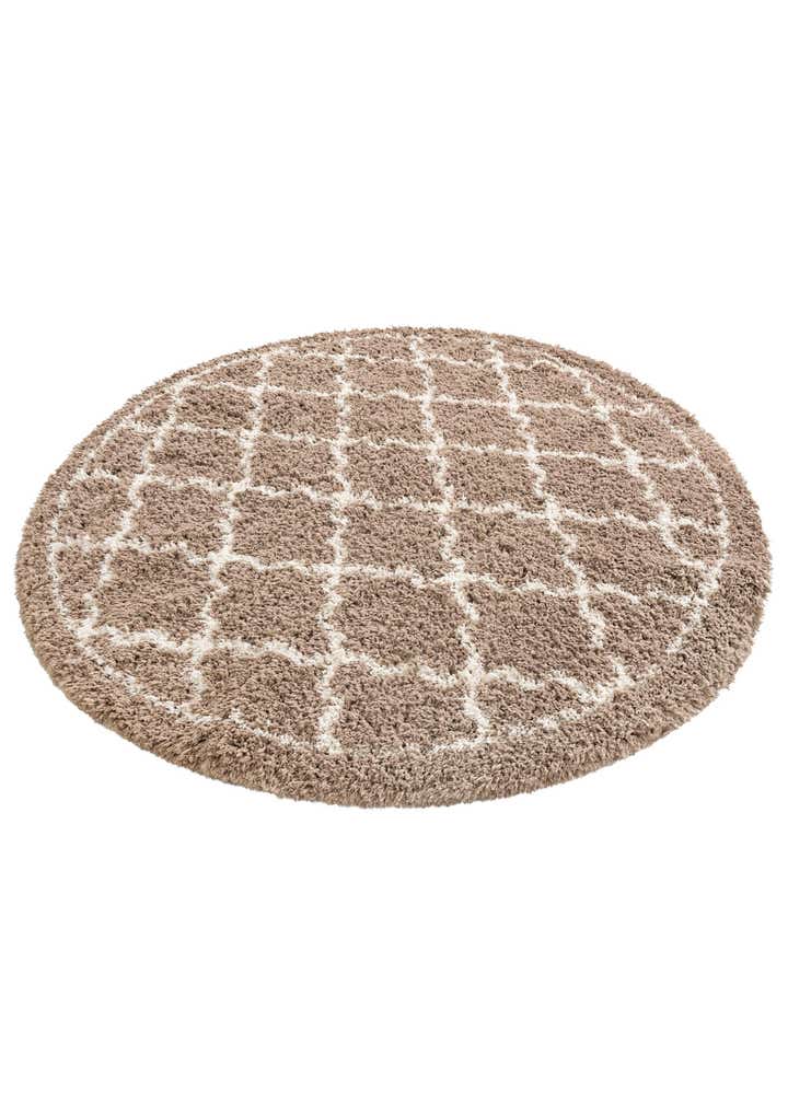 8' x 8' Infinity Shag Round Rug