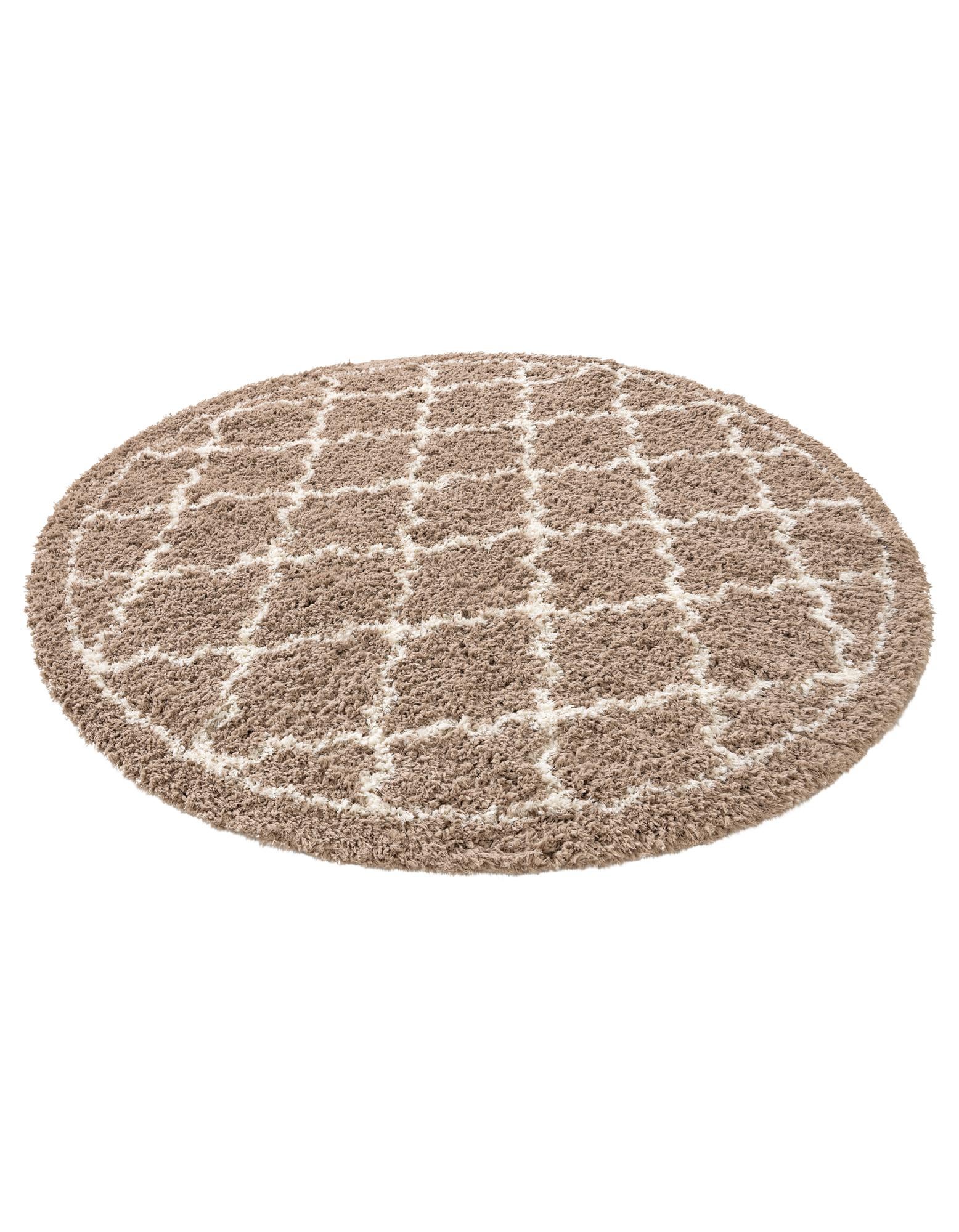 8' x 8' Infinity Shag Round Rug