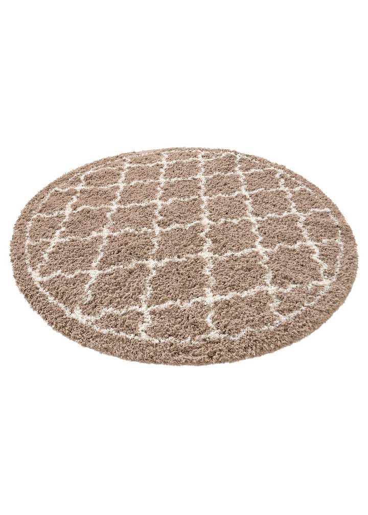 8' x 8' Infinity Shag Round Rug