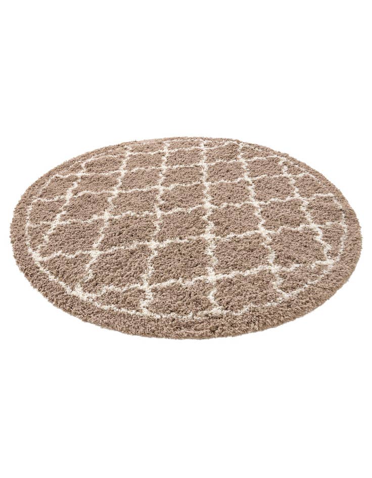 Detail image of 8' x 8' Infinity Shag Round Rug