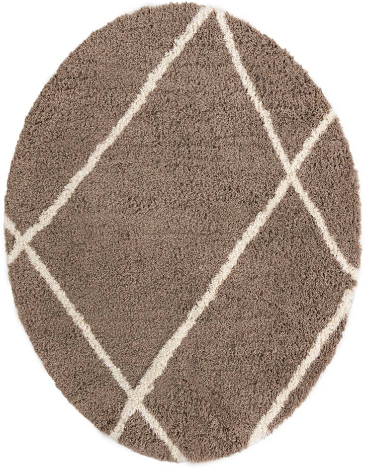 Detail image of 10' x 10' Infinity Shag Round Rug