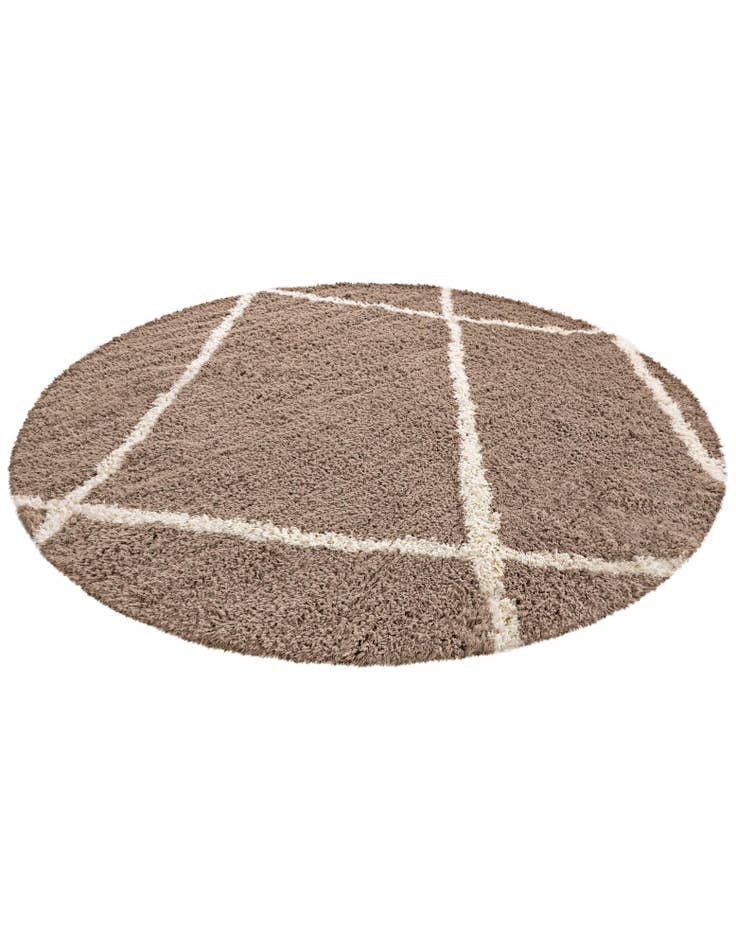 Detail image of 10' x 10' Infinity Shag Round Rug