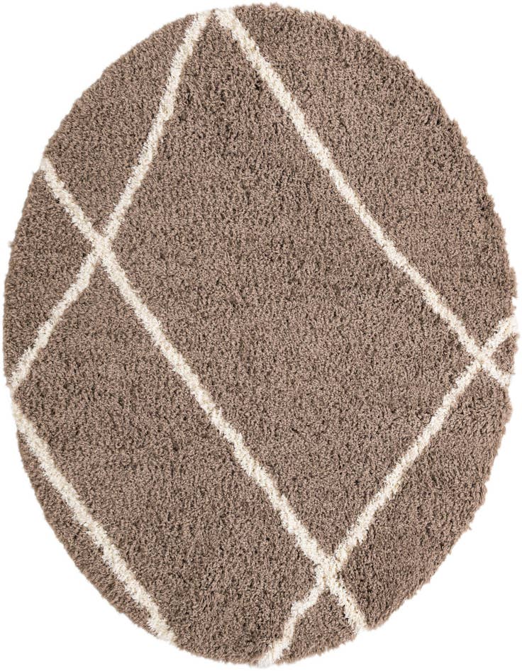 Detail image of 8' x 8' Infinity Shag Round Rug