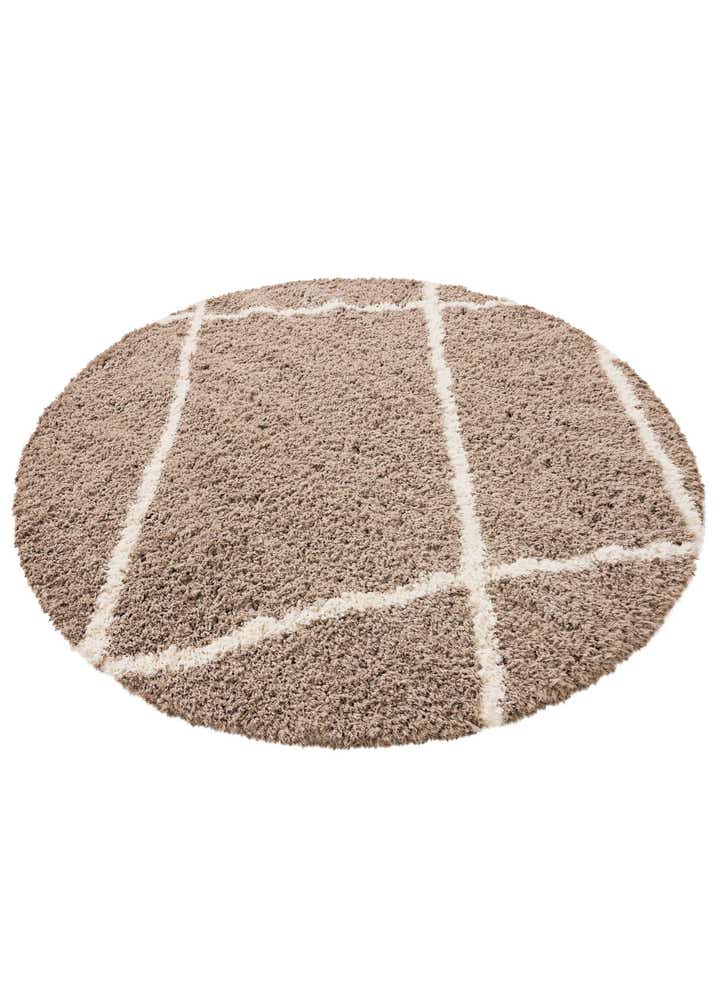 8' x 8' Infinity Shag Round Rug