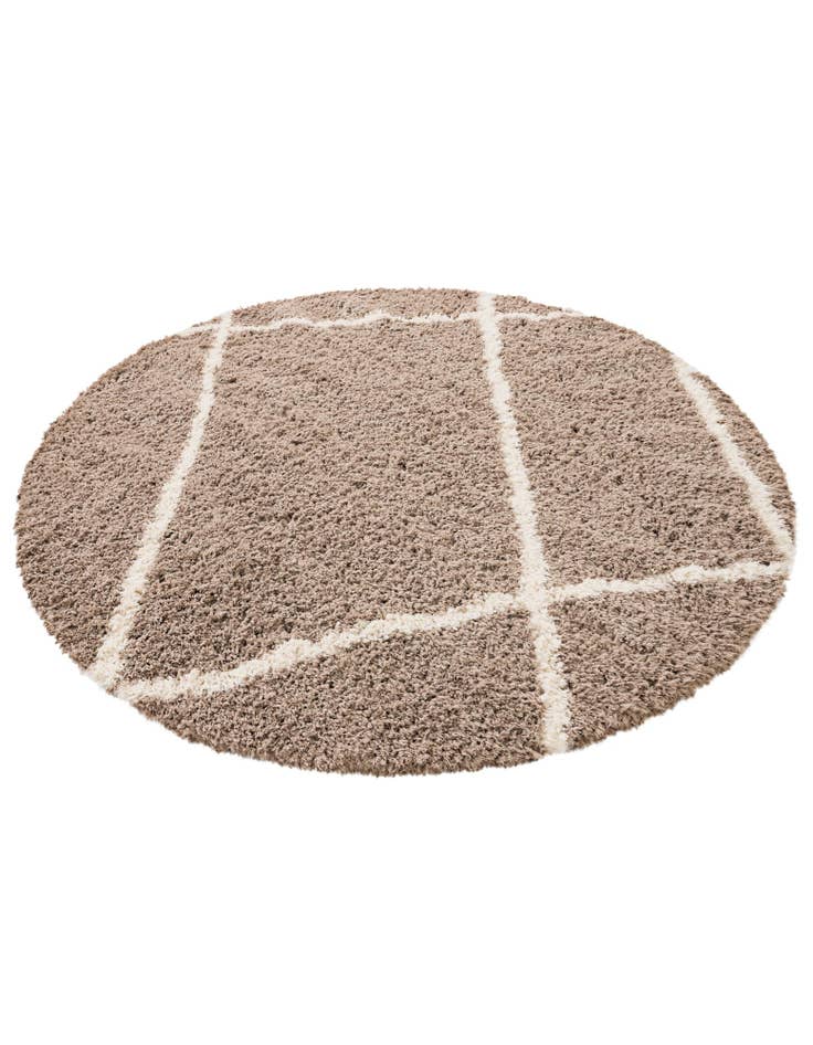 Detail image of 8' x 8' Infinity Shag Round Rug