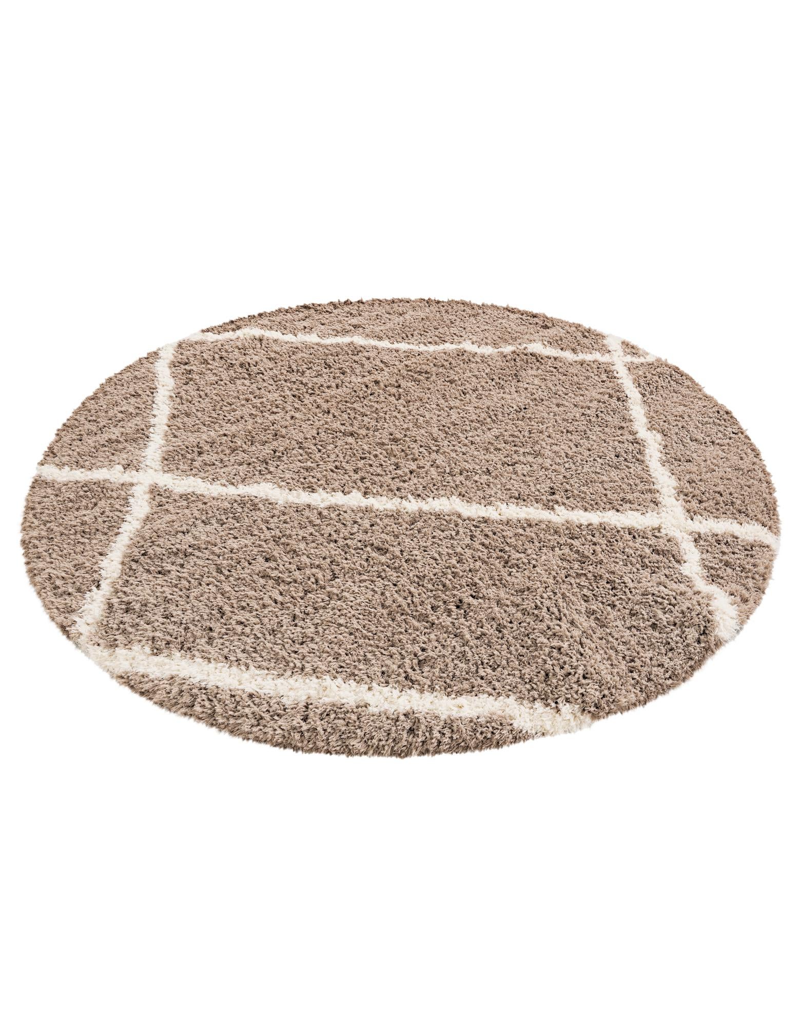 8' x 8' Infinity Shag Round Rug