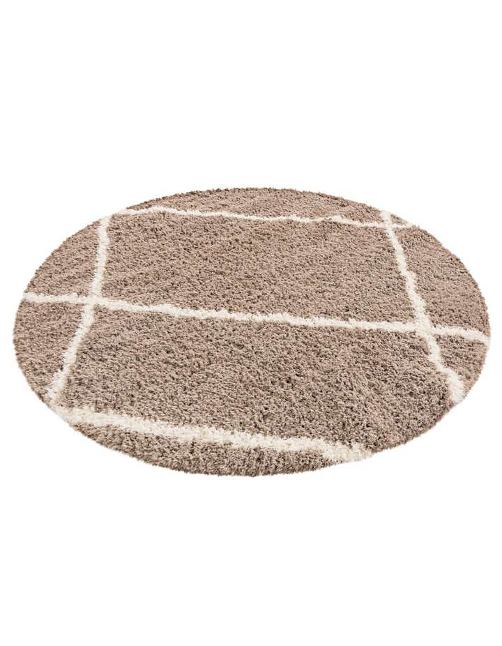 8' x 8' Infinity Shag Round Rug