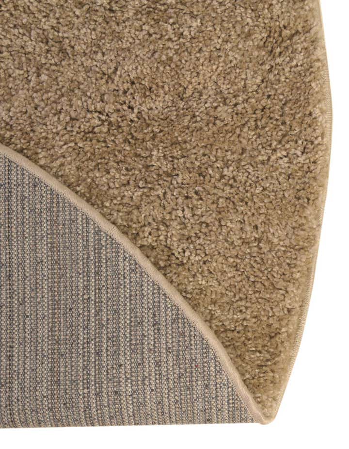 6' x 6' Soft Solid Shag Round Rug