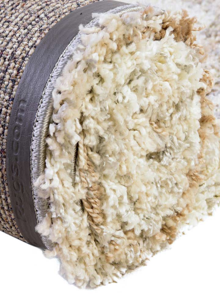 4' x 4' Soft Touch Shag Round Rug