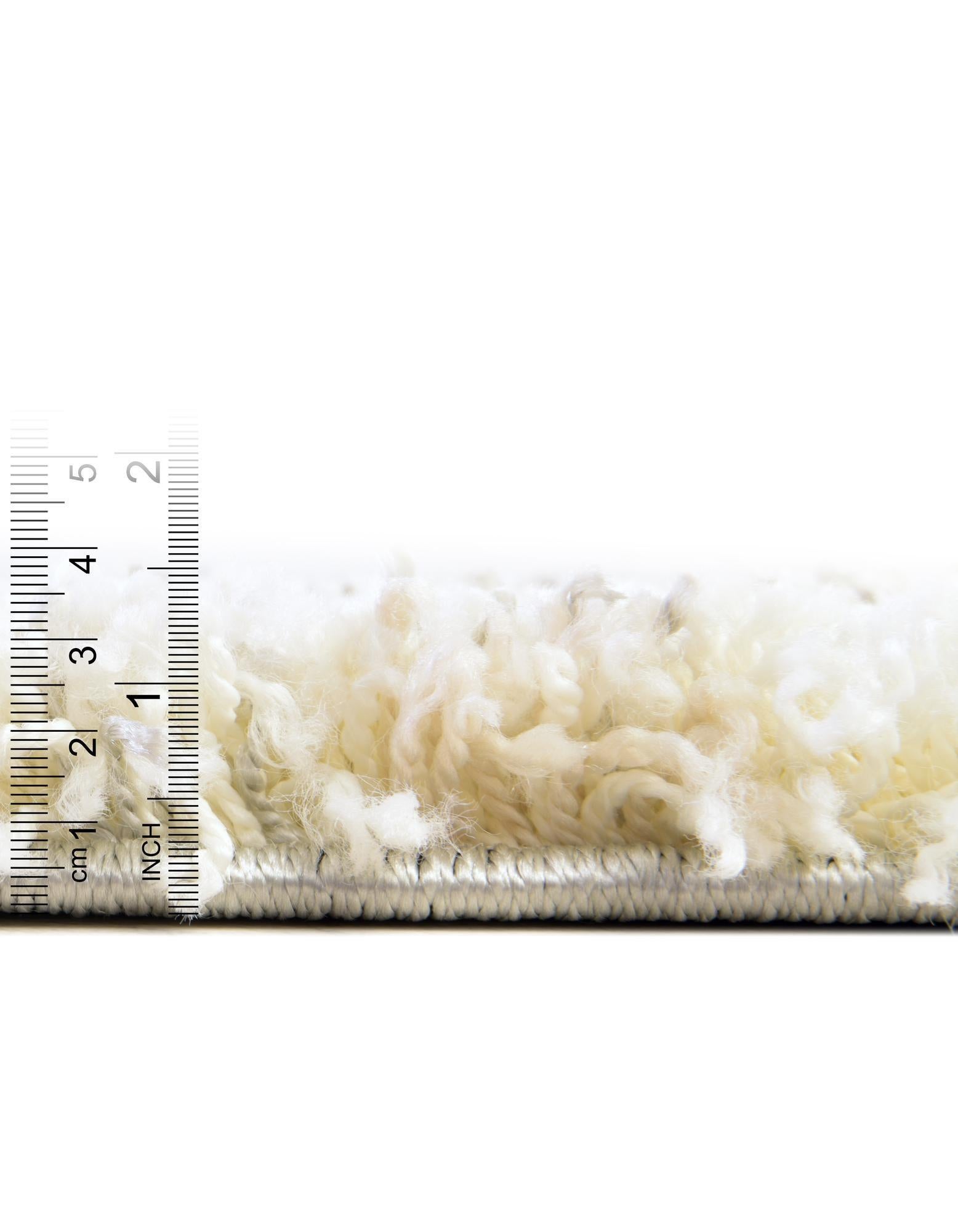 6' x 6' Soft Touch Shag Round Rug