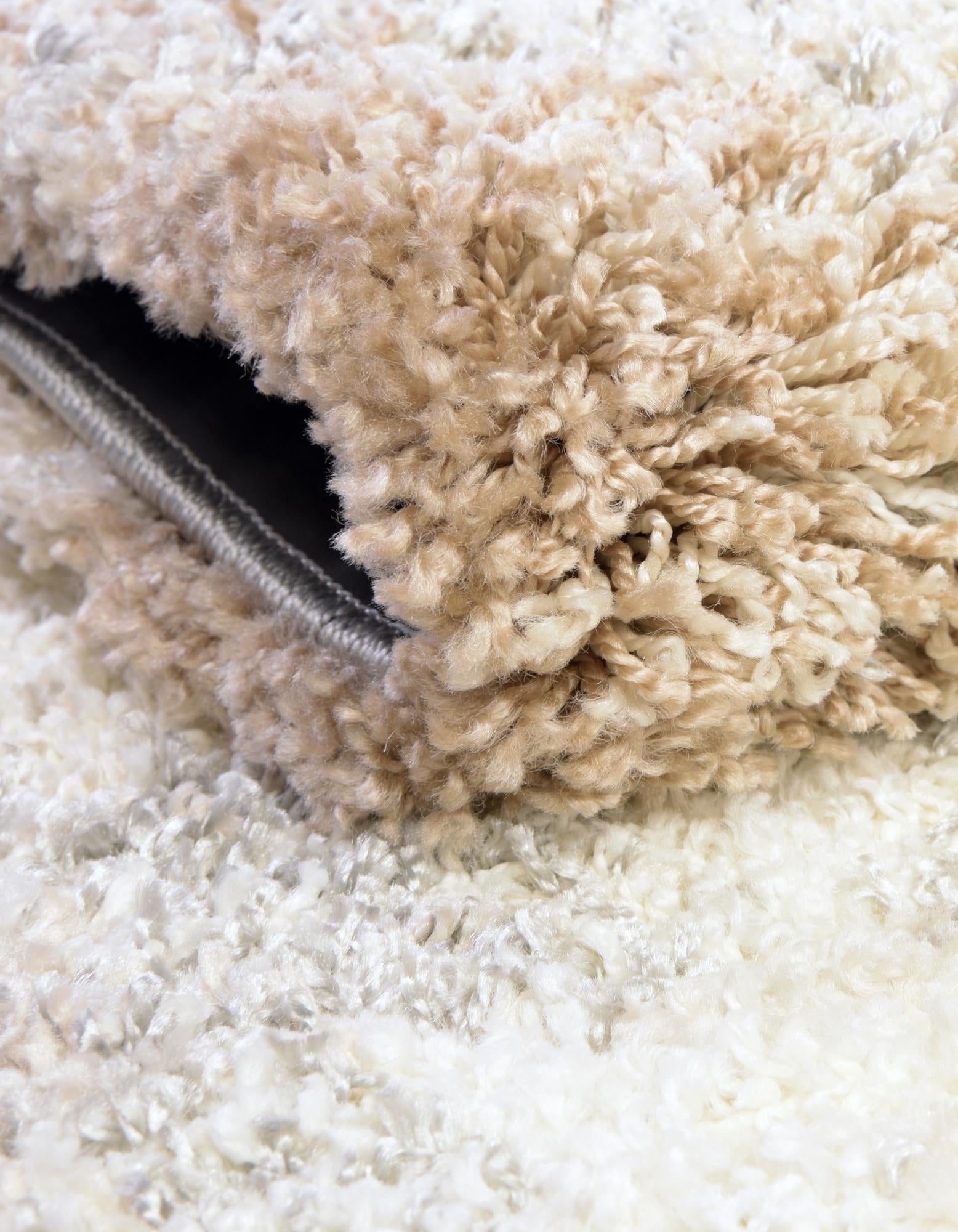 6' x 6' Soft Touch Shag Round Rug