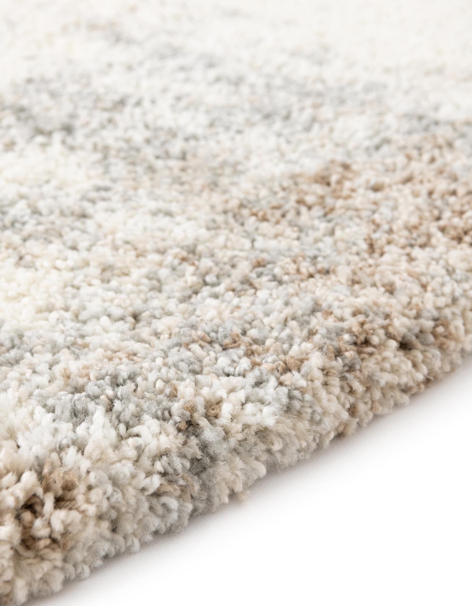 6' x 6' Soft Touch Shag Round Rug