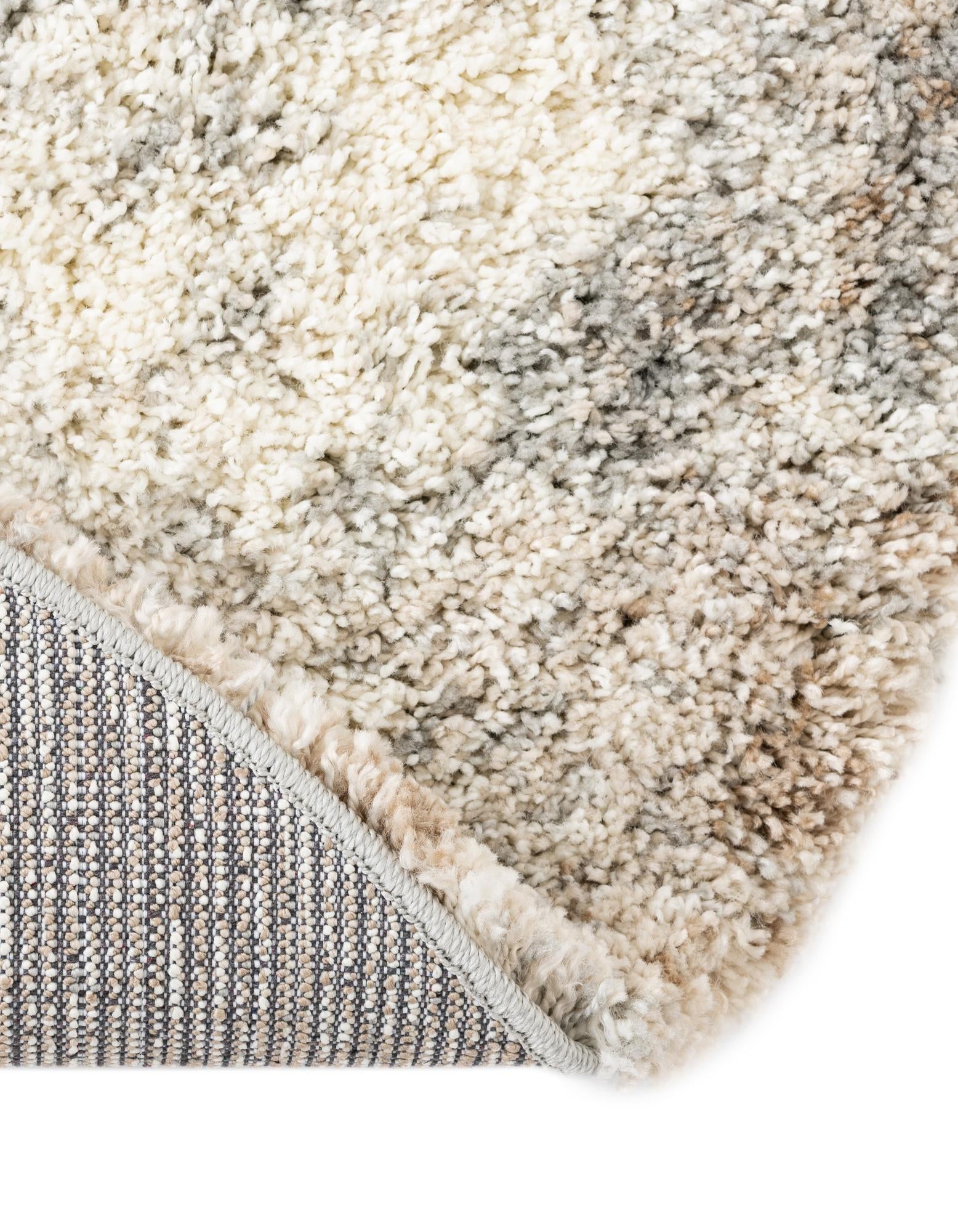 6' x 6' Soft Touch Shag Round Rug