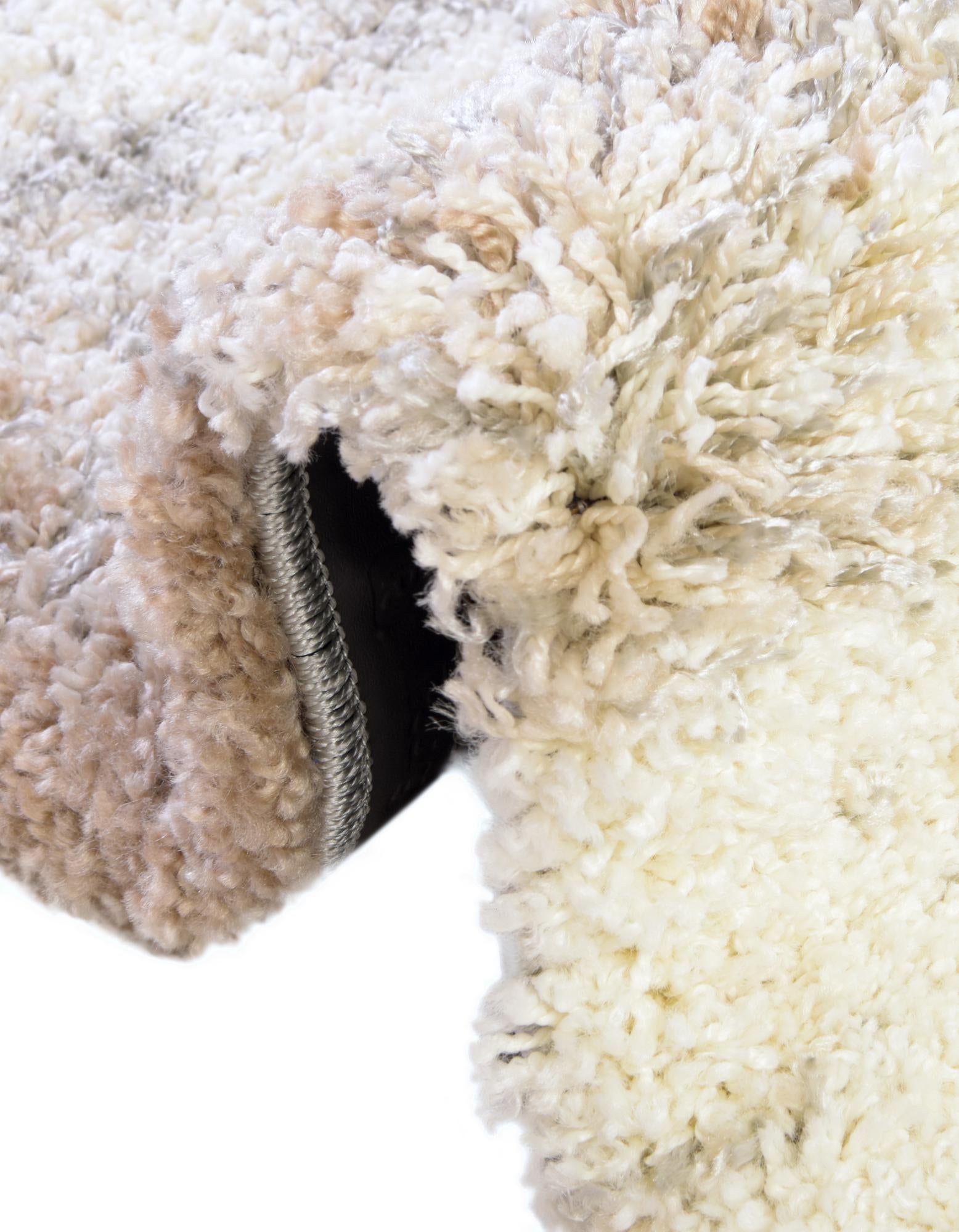6' x 6' Soft Touch Shag Round Rug