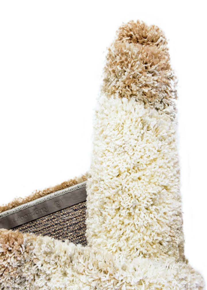 4' x 4' Soft Touch Shag Round Rug