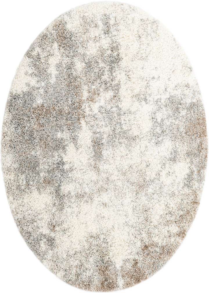 6' x 6' Soft Touch Shag Round Rug