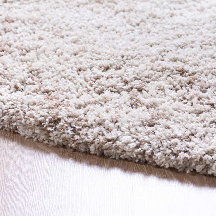 5' 3 x 5' 3 Soft Touch Shag Round Rug