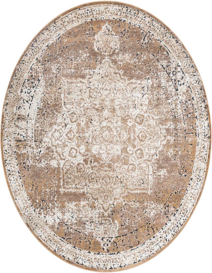 Detail image of 7' 10 x 7' 10 Villa Round Rug