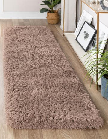 2' 7 x 12' Infinity Shag Runner Rug