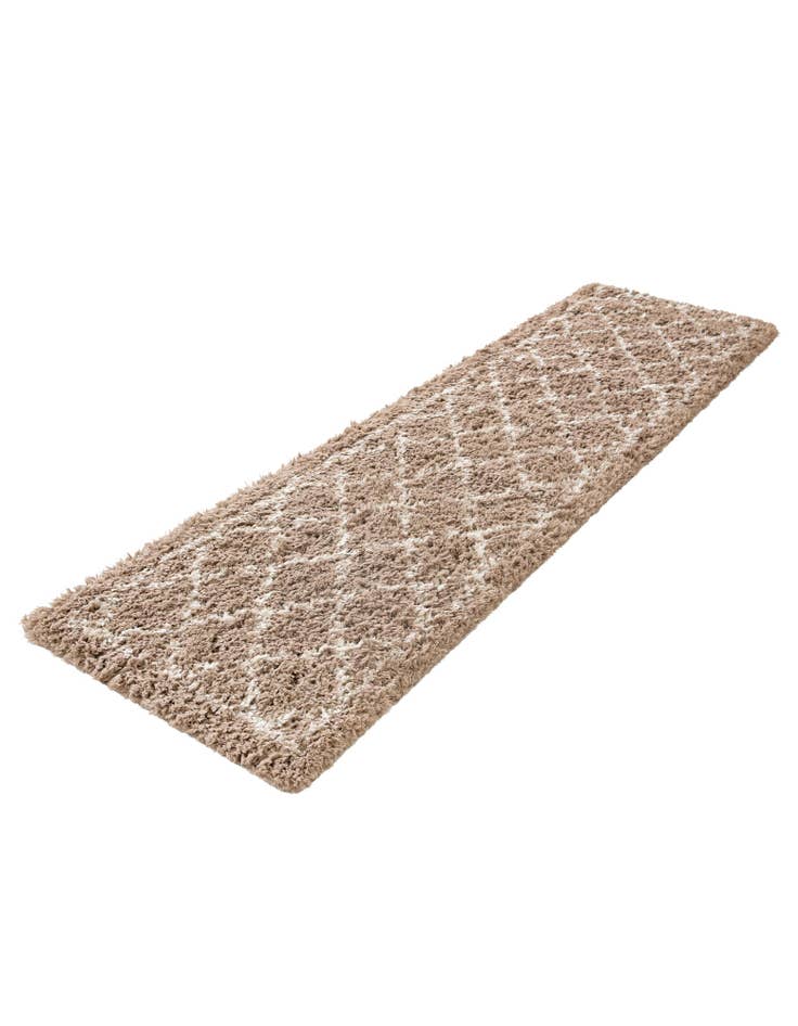Detail image of 2' 7 x 10' Infinity Shag Runner Rug