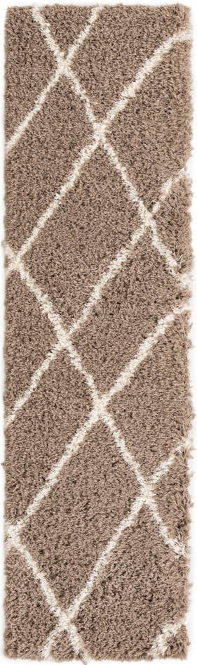 Detail image of 2' 7 x 10' Infinity Shag Runner Rug
