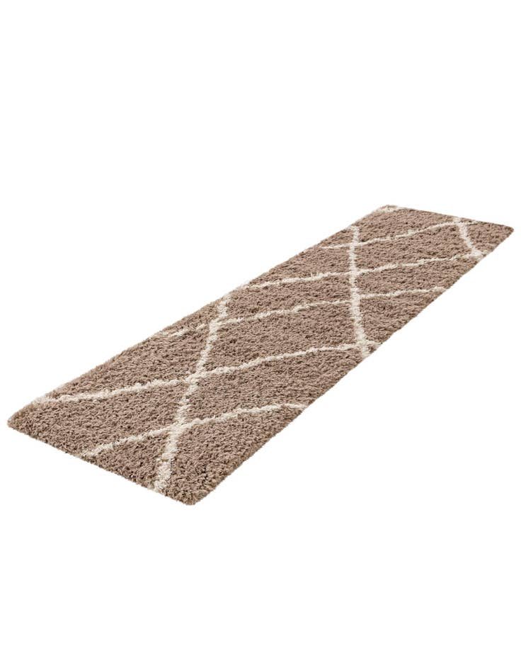 Detail image of 2' 7 x 10' Infinity Shag Runner Rug