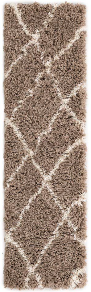 Detail image of 2' x 8' Infinity Shag Runner Rug