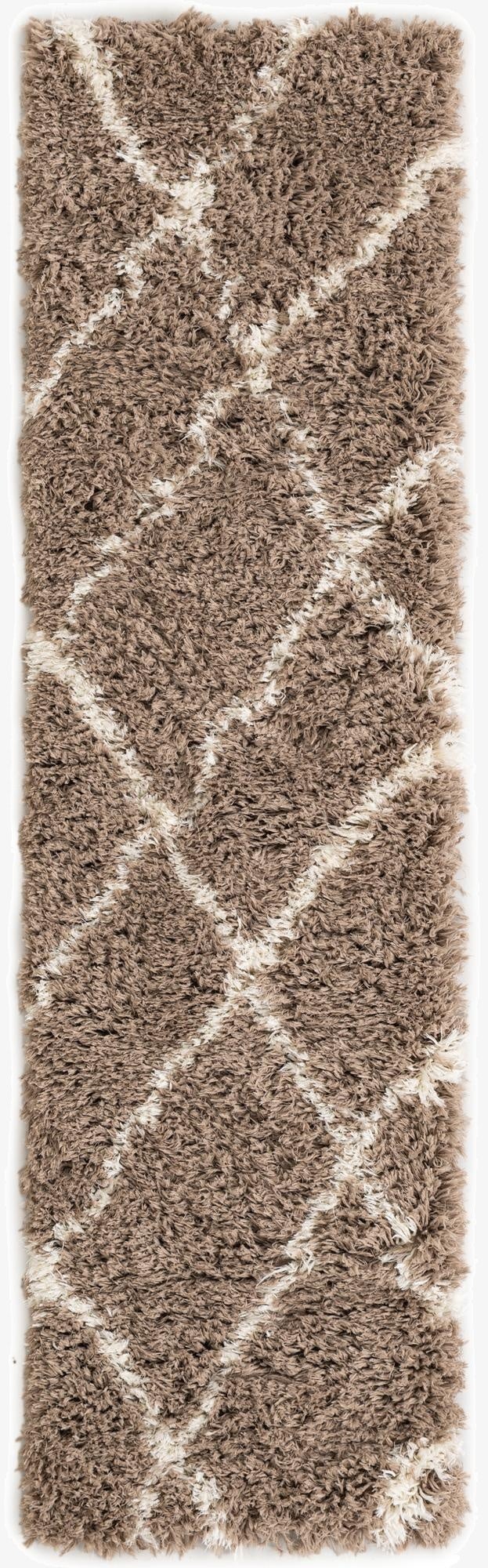 2' x 8' Infinity Shag Runner Rug
