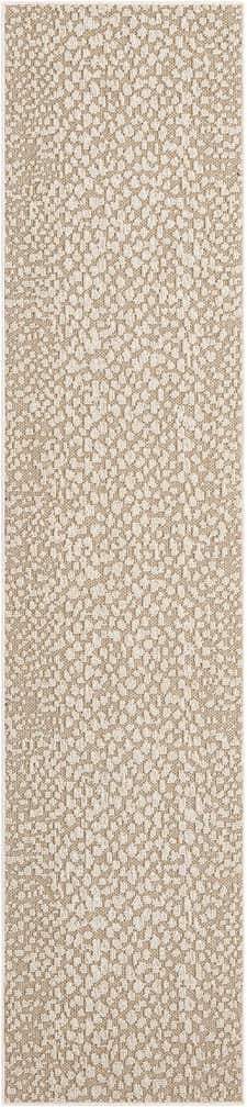 2' 7 x 12' Easy-Clean Safari Indoor / Outdoor Runner Rug