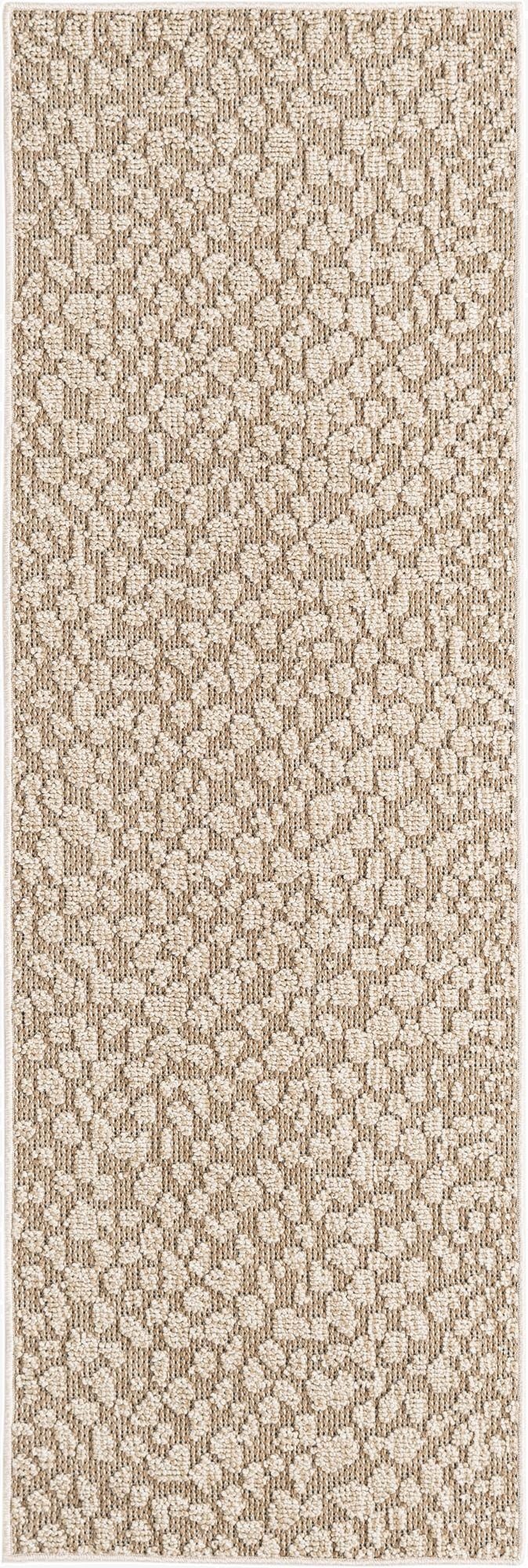 2' x 6' 1  Washable Safari Indoor / Outdoor Runner Rug