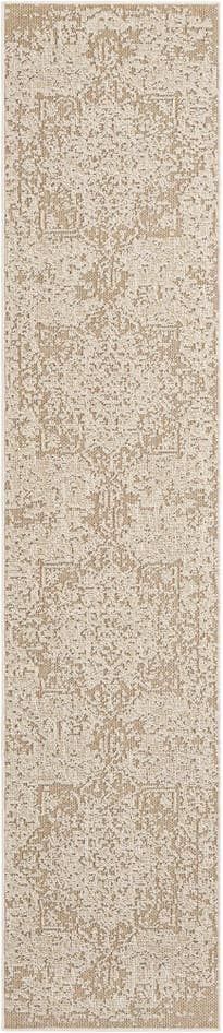 Detail image of 2' 7 x 12' Easy-Clean Traditional Indoor / Outdoor Runner Rug