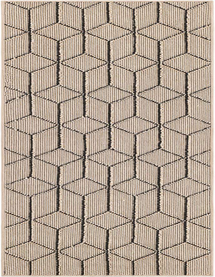 2' x 6' 1 Easy-Clean Trellis Indoor / Outdoor Runner Rug