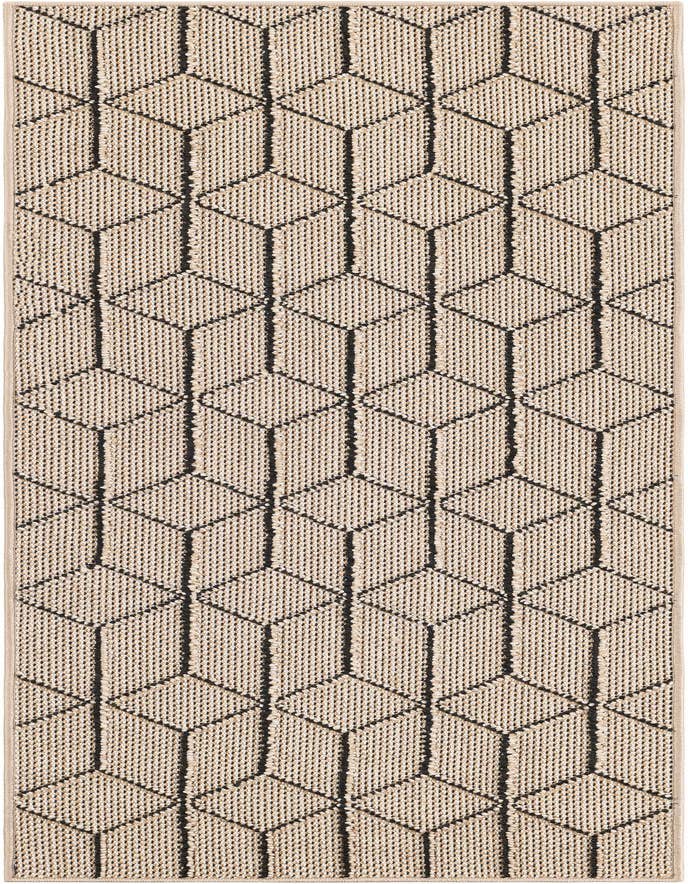 Detail image of 2' x 6' 1 Easy-Clean Trellis Indoor / Outdoor Runner Rug
