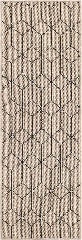 2' x 6' 1 Easy-Clean Trellis Indoor / Outdoor Runner Rug