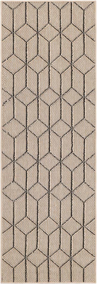 Detail image of 2' x 6' 1 Easy-Clean Trellis Indoor / Outdoor Runner Rug