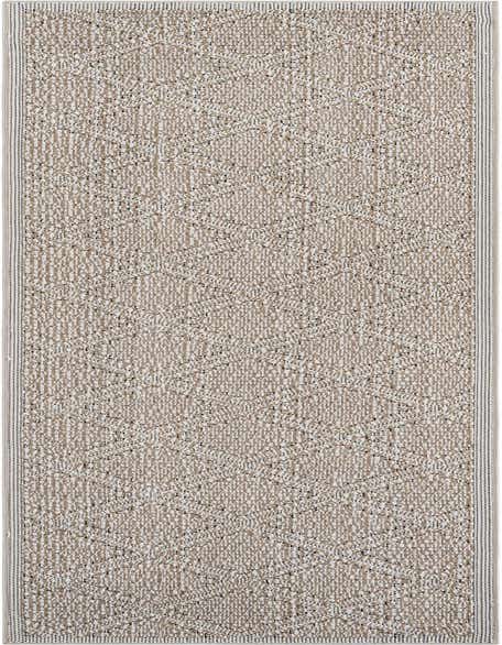 2' 7 x 12' Easy-Clean Trellis Indoor / Outdoor Runner Rug